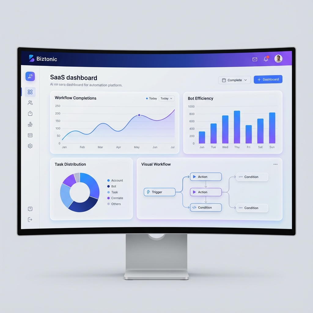 Biztonic Automation Dashboard